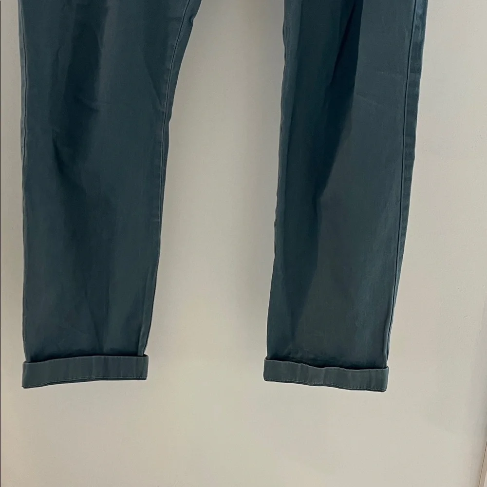 J. Crew Men's Dark Green Chinos